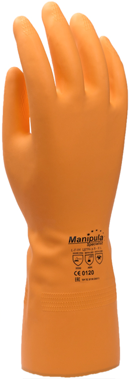 Перчатки Манипула Цетра (L-F-04, латекс 0,75 мм)