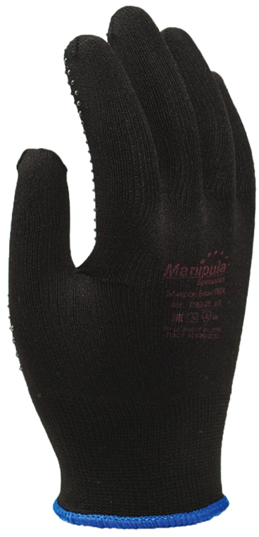 Перчатки Манипула Микрон Блэк ПВХ (TNG-28, черн. нейлон + ПВХ)